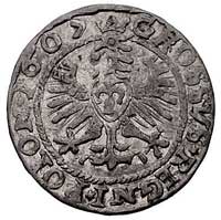 grosz 1607, Kraków, odmiana z koroną i herbem Lewart w ozdobnej tarczy, Kurp. 362 (R), Gum. 944