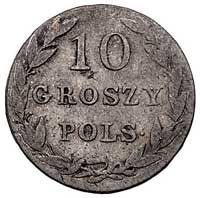 10 groszy 1826, Warszawa, Plage 87, rzadkie