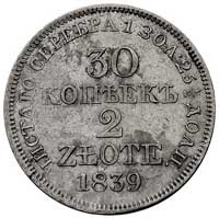 30 kopiejek = 2 złote 1839, Warszawa, Plage 378