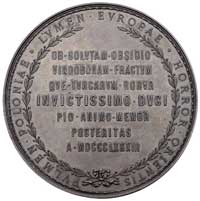 Jan III Sobieski- medal autorstwa J. Tautenhayna wybity w 1883 r. z okazji 200-lecia Odsieczy Wied..