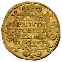 dukat 1642, Zachodnia Fryzja, Delm. 836, Fr. 294, złoto, 3.46