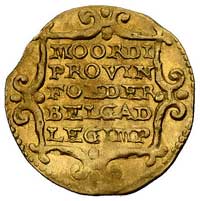dukat 1649, Zachodnia Fryzja, odmiana z lilią, Delm. 836, Fr. 294, złoto, 3.46
