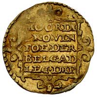 dukat 1651, Zachodnia Fryzja, Delm. 836, Fr. 294, złoto, 3.46