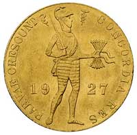 dukat 1927, Utrecht, Fr. 352, złoto, 3.50 g