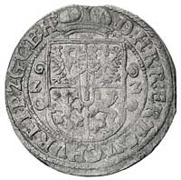 ort 1622, Królewiec, popiersie księcia w zbroi, znak mennicy po obu stronach, data Z-Z, Bahr. 1419..