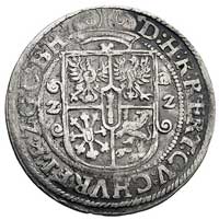 ort 1622, Królewiec, popiersie księcia w płaszczu, znak mennicy po obu stronach, data Z-Z, Bahr. 1..