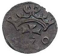 denar 1550, Gdańsk, Kurp. 921 (R3), Gum. 640, T. 12
