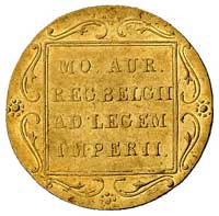 dukat 1831, Warszawa, odmiana z kropką przed pochodnią, Plage 269, Fr. 114, złoto 3.50 g
