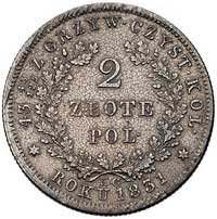 2 złote 1831, Warszawa, Plage 273, patyna