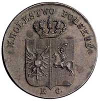 3 grosze 1831, Warszawa, Plage 282, ładnie zachowane, patyna