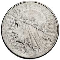 10 złotych 1932, Anglia (bez znaku mennicy), Głowa Kobiety, Parchimowicz 120 b