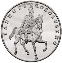200.000 złotych 1990, mennica Solidarity Mint w USA, Tadeusz Kościuszko, Parchimowicz 637, srebro,..