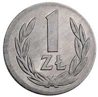 1 złoty 1949, obiegowe, aluminium 1.55 g