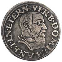 Fryderyk II 1505-1547, trojak 1543, Legnica, F.u.S. 1353, rzadki