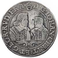 Jan Krystian, Jerzy Rudolf 1605-1621, talar 1607, Złoty Stok, odmiana bez znaku mennicy, F.u.S. 14..
