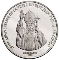 10 franków 2000, wizyta papieża Jana Pawła II, s