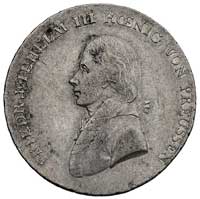 Fryderyk Wilhelm III 1797-1840, talar 1799/B, Wrocław, Aw: Popiersie w mundurze w prawo i napis w ..