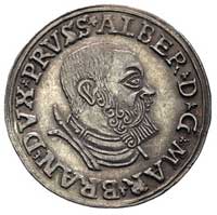trojak 1535, Królewiec, odmiana napisu PRVSS, Ba