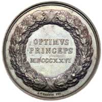 Fryderyk August I król Saksonii - medal autorstwa Königa wybity z okazji urodzin władcy 1826 r., A..