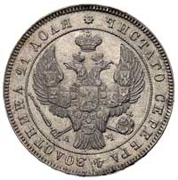 rubel 1842, Petersburg, Bitkin 136, Uzd. 1603, lekko czyszczony
