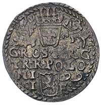 trojak 1599, Olkusz, odmiana napisu D G - R POLO