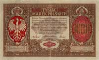 1.000 marek polskich 9.12.1916, \Generał, Miłczak 16,"III-,1