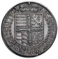 talar 1614, Hall, Aw: Popiersie w zbroi w prawo i napis, Rw: Tarcza herbowa z krzyżem Zakonu Krzyż..
