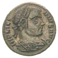 Licyniusz 308-324, AE-17, Tessaloniki, Aw: Popie