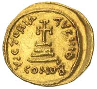 Herakliusz 610-641, solidus, Aw: Popiersia Herak
