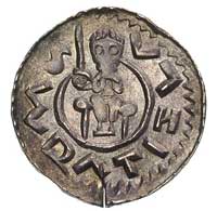 Wratysław II 1054-1061-1092, denar z okresu książęcego, Aw: Książę na tronie i napis WRATIZLAV-S, ..