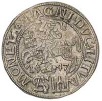 grosz na stopę polską 1547, Wilno, interpunkcja 