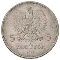 5 złotych 1928, Bruksela, Nike, Parchimowicz 114 b
