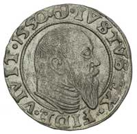 grosz 1550, Królewiec, Bahr. 1207, Neumann 47, r