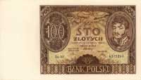 100 złotych 9.11.1934, seria AV, odmiana ze znak