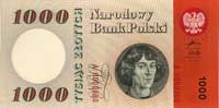 1000 złotych 24.05.1962, seria A 0000000, Miłczak 141Ab