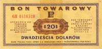 20 dolarów 1.10.1969, seria GH, Miłczak B21b