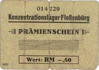 Flossenburg-obóz koncentracyjny, 0.50 marki, typ 1, Campbell 3971 a