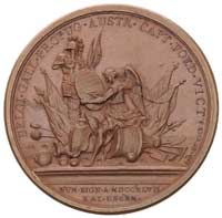 Maurycy Saski syn Augusta II- medal autorstwa Jeana Dassiera i synów wybity w 1747 r. na pamiątkę ..
