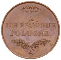 \Bohaterskiej Polsce\"- medal autorstwa Barre’a 1831