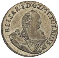 1/3 talara 1761, Królewiec, Bitkin 670 (R1), Schr. 1846, bardzo rzadka i pięknie zachowana moneta