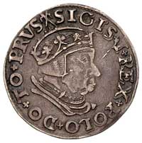 trojak 1537, Gdańsk, odmiana napisów PRVS / GEDA