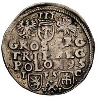 trojak 1595, Bydgoszcz, odmiana z literami I - F