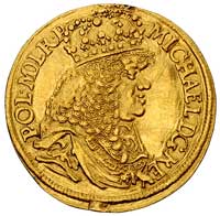 dukat 1673, Gdańsk, H-Cz. 2383 R1, Kaleniecki ss 458-459, T. 35, Fr. 32, złoto 3.38 g, moneta wyję..