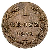 1 grosz 1839, Warszawa, Plage 256, Bitkin 1225