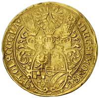 3 dukaty 1621, Oleśnica, F.u.S. 2237, Fr. 3259, złoto 10.10 g, ślad po zawieszce, gięte rzadkie