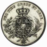 zmiany statutu i wzoru Orderu Orła Białego- medal autorstwa J. F. Holzhaeussera ok. 1770 r., Aw: P..