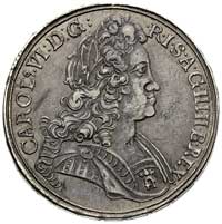 Karol VI 1711-1740, talar 1722, Wrocław, Aw: Pop