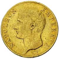 20 franków AN 13 (1804/1805)A, Paryż, Fr. 487, złoto 6.39 g