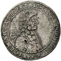Jan Jerzy II 1656-1680, 1/3 talara dla Łużyc 1666, Budziszyn, Merseb. 2733, patyna