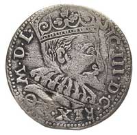 naśladownictwo z epoki trojaka ryskiego z datą 1598, srebro